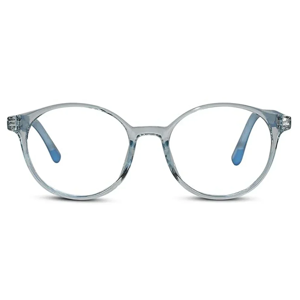 Round Pink Eyeglasses For Girls - Image 6