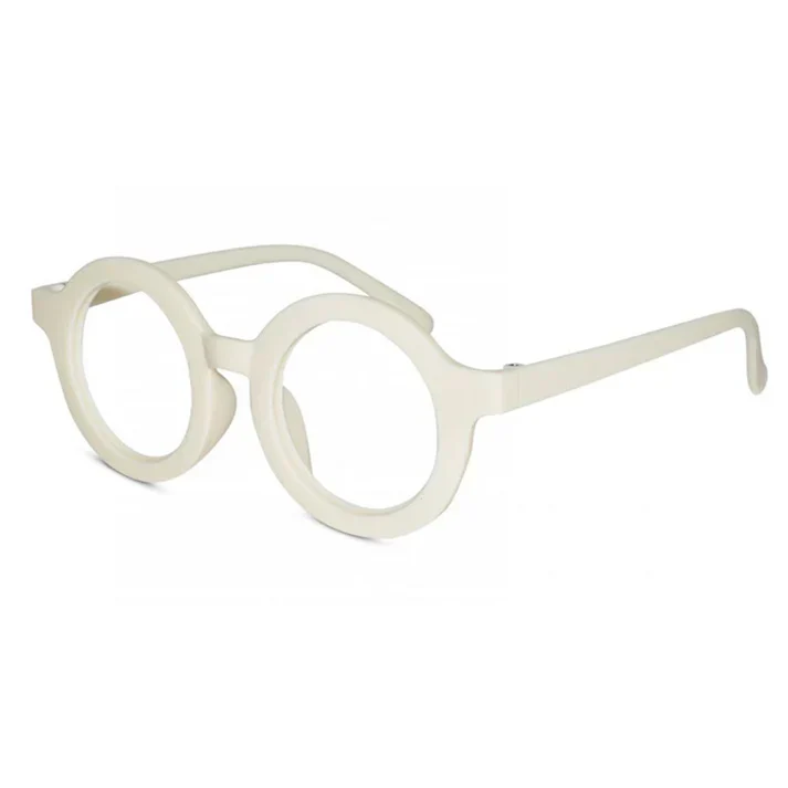 Round shape Orange Color Eyeglasses For Kids - Image 12