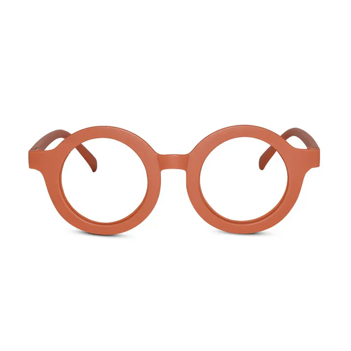 Round Shape White Color Eyeglasses For Kids - Image 5