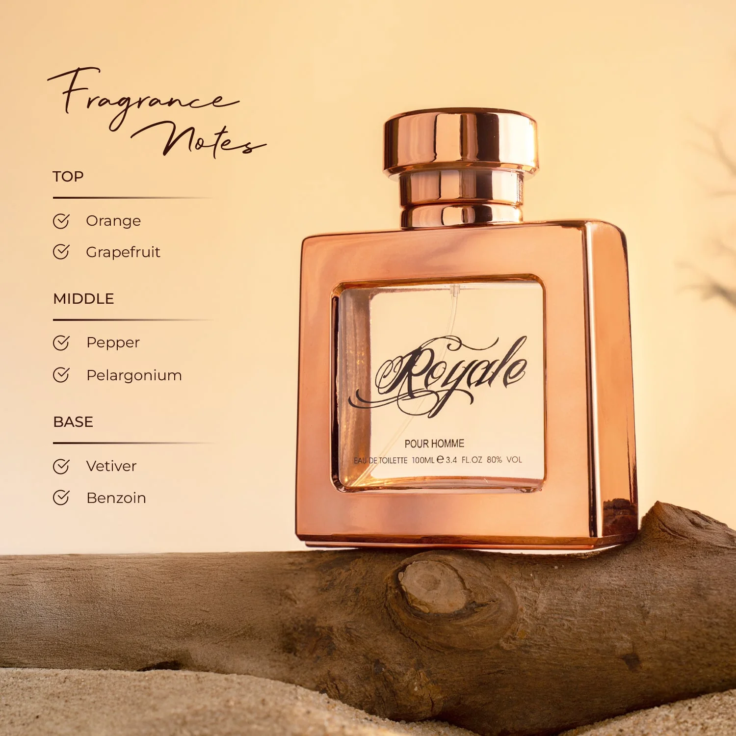 Royale Edition COPPER For Men EDT 100ml - Sale - Image 3