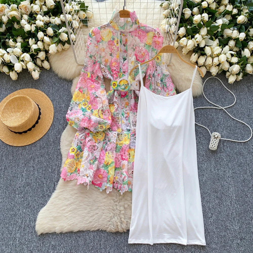 Ruby Lace Dress - Image 2