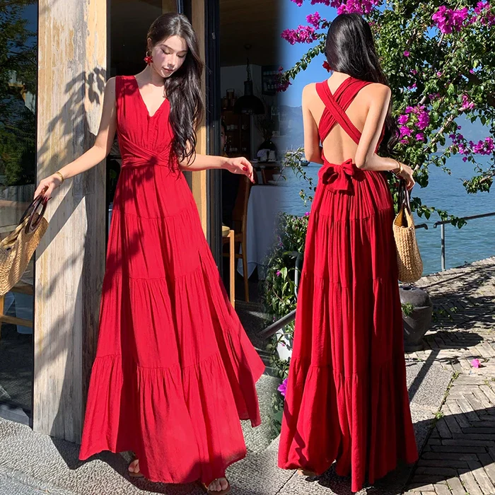 Ruby Slit Maxi Dress - Image 6