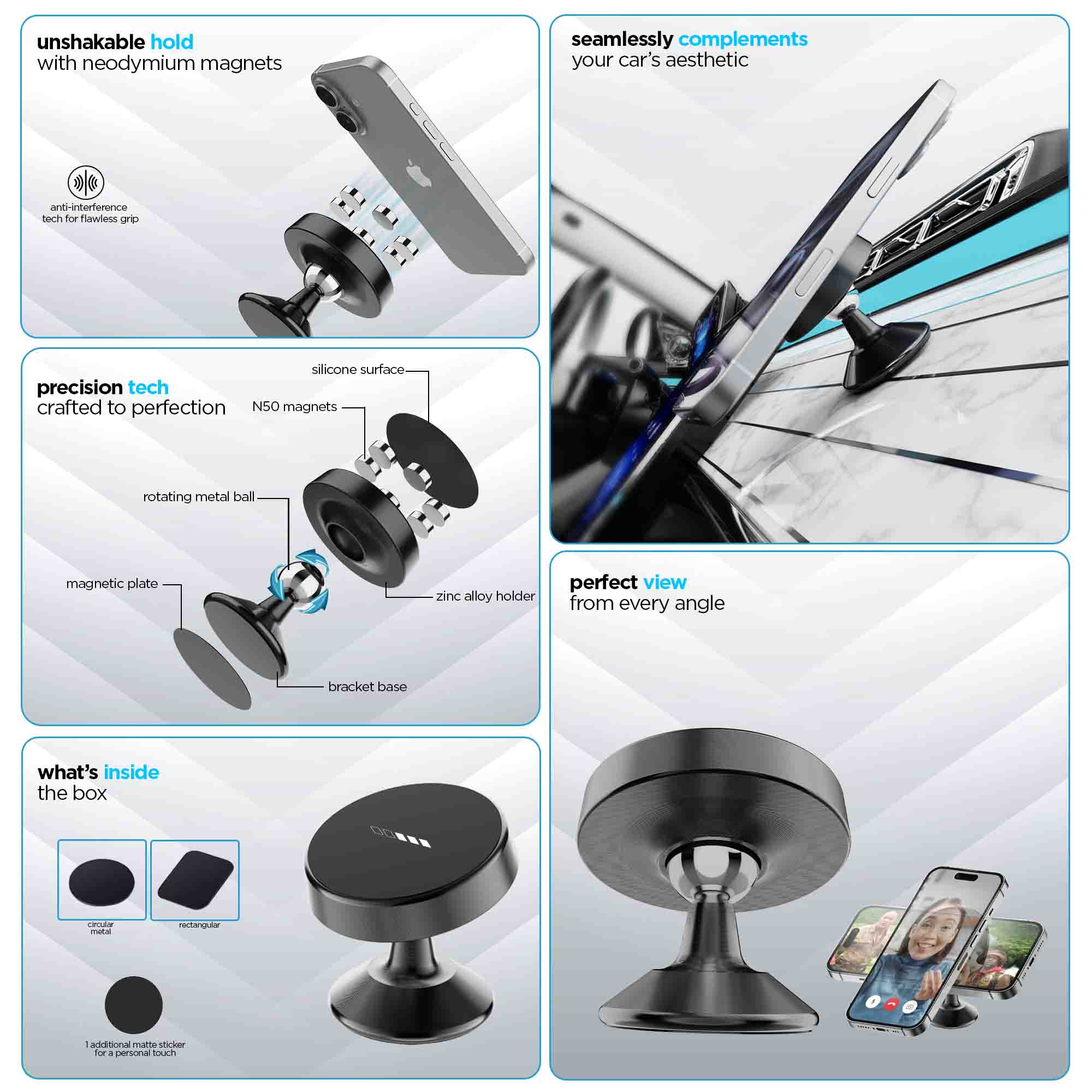 Rush X1 Magnetic Moblie holder - Image 2