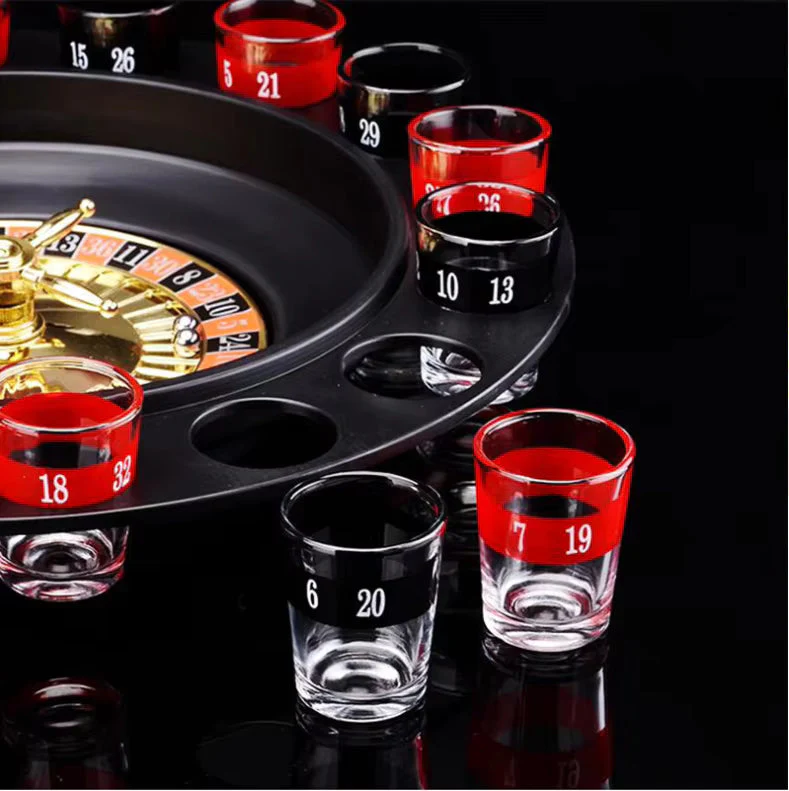 Russian Roulette Drinking Game Turntable Glass Drinking Game For Parties, Nightclubs 1pc - Image 6