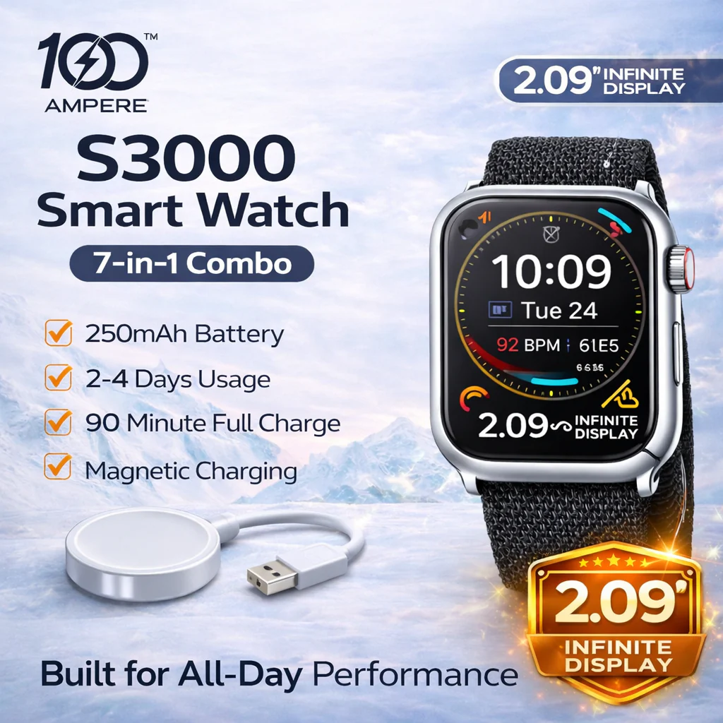 S3000 Smart Watch 7-in-1 Combo - Image 5