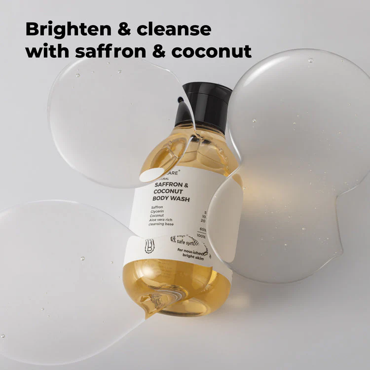 Saffron & Coconut Body Wash - Image 3