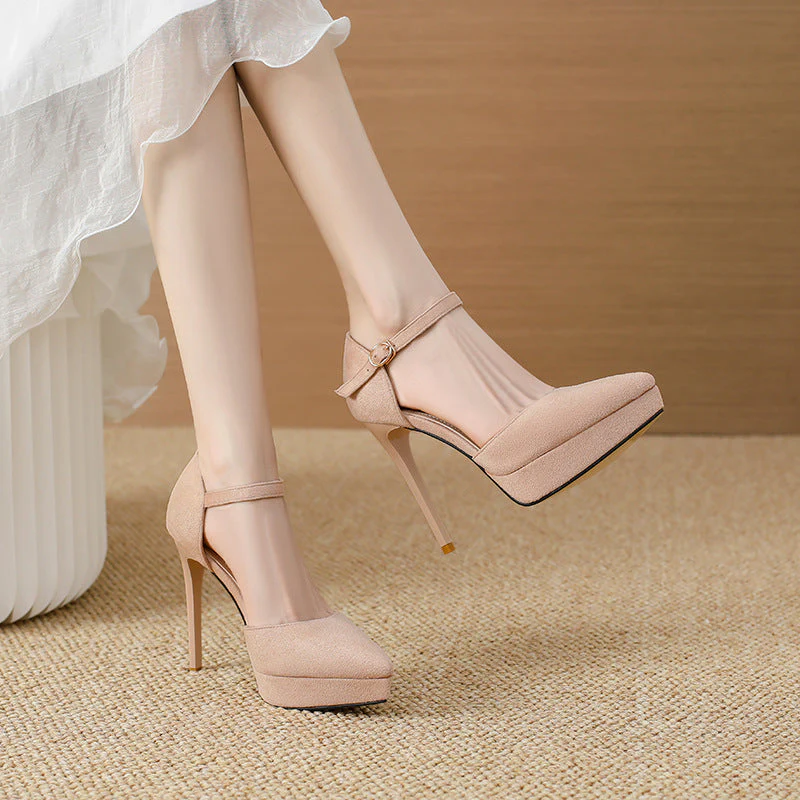 Saige High Heels- Suede - Image 2