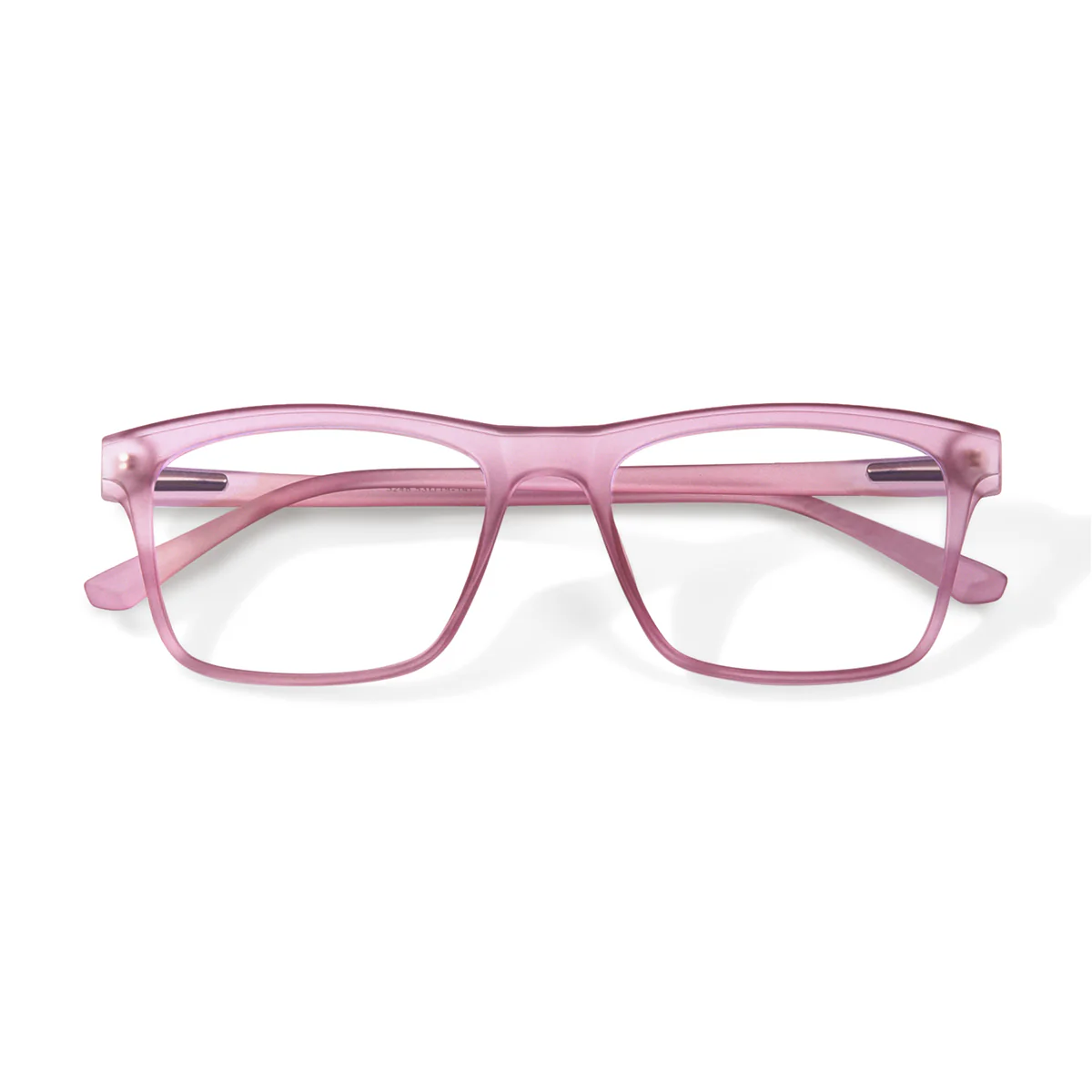 Sakura Pink Rectangle Blue Screen Glasses - Image 3