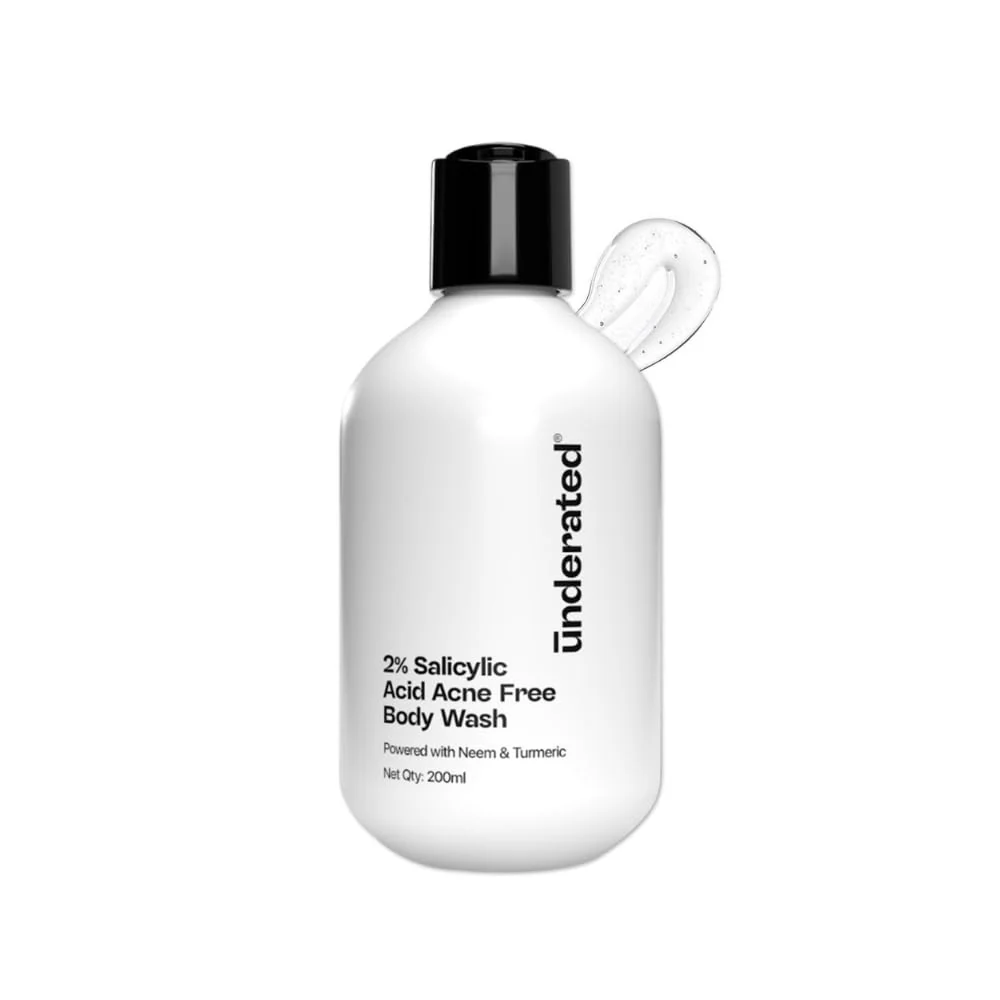 Salicylic Acid 2% Acne Free Body Wash - 200g | Hydrates Skin and Even Skin Tone