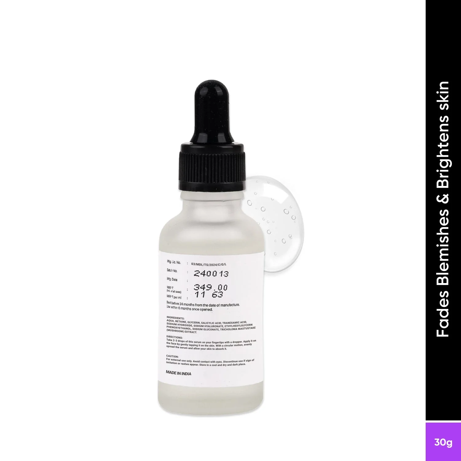 Salicylic Acid 2% + Tranexamic Acid 2% Serum - 30g | Anti-Acne and Brightening - Image 4
