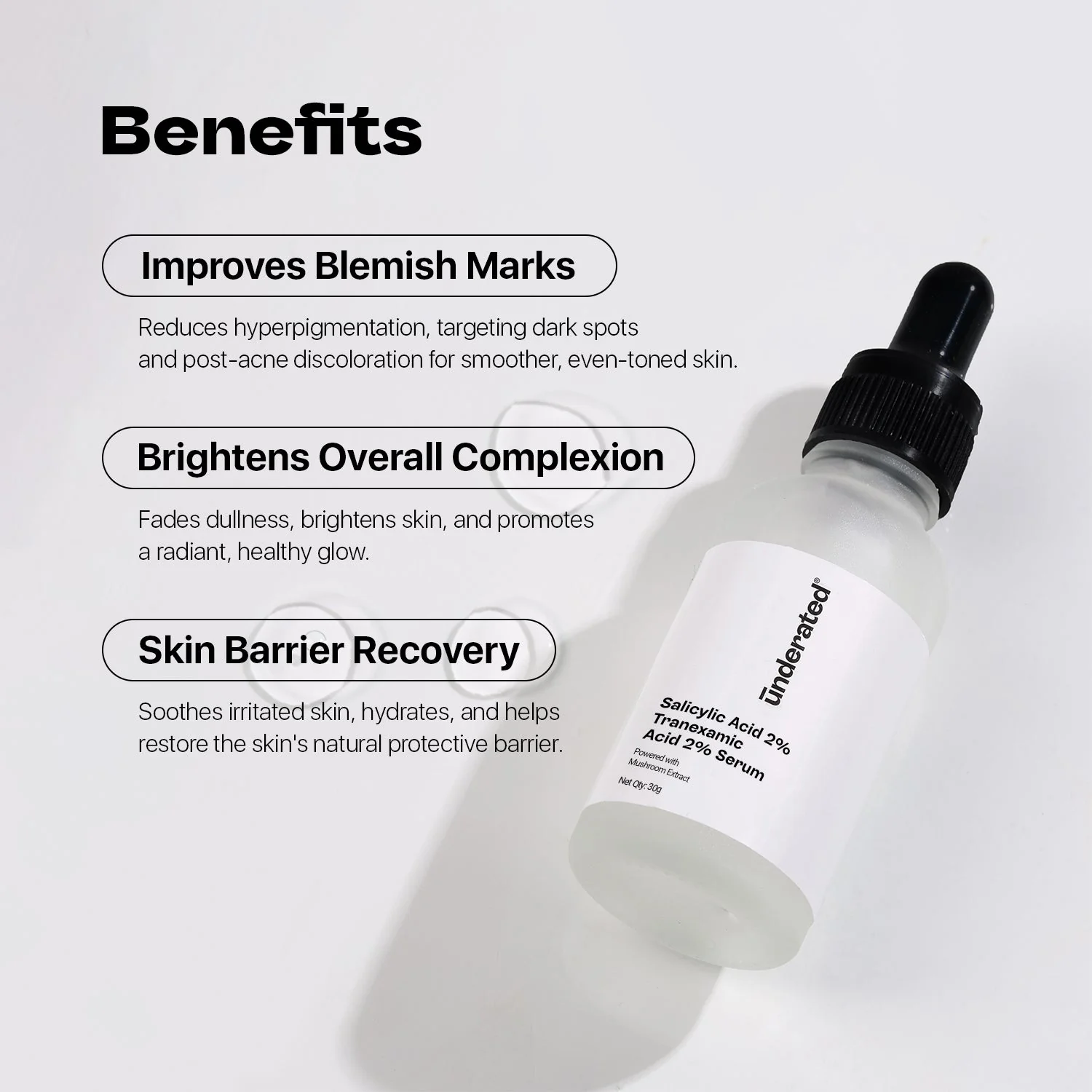 Salicylic Acid 2% + Tranexamic Acid 2% Serum - 30g | Anti-Acne and Brightening - Image 9