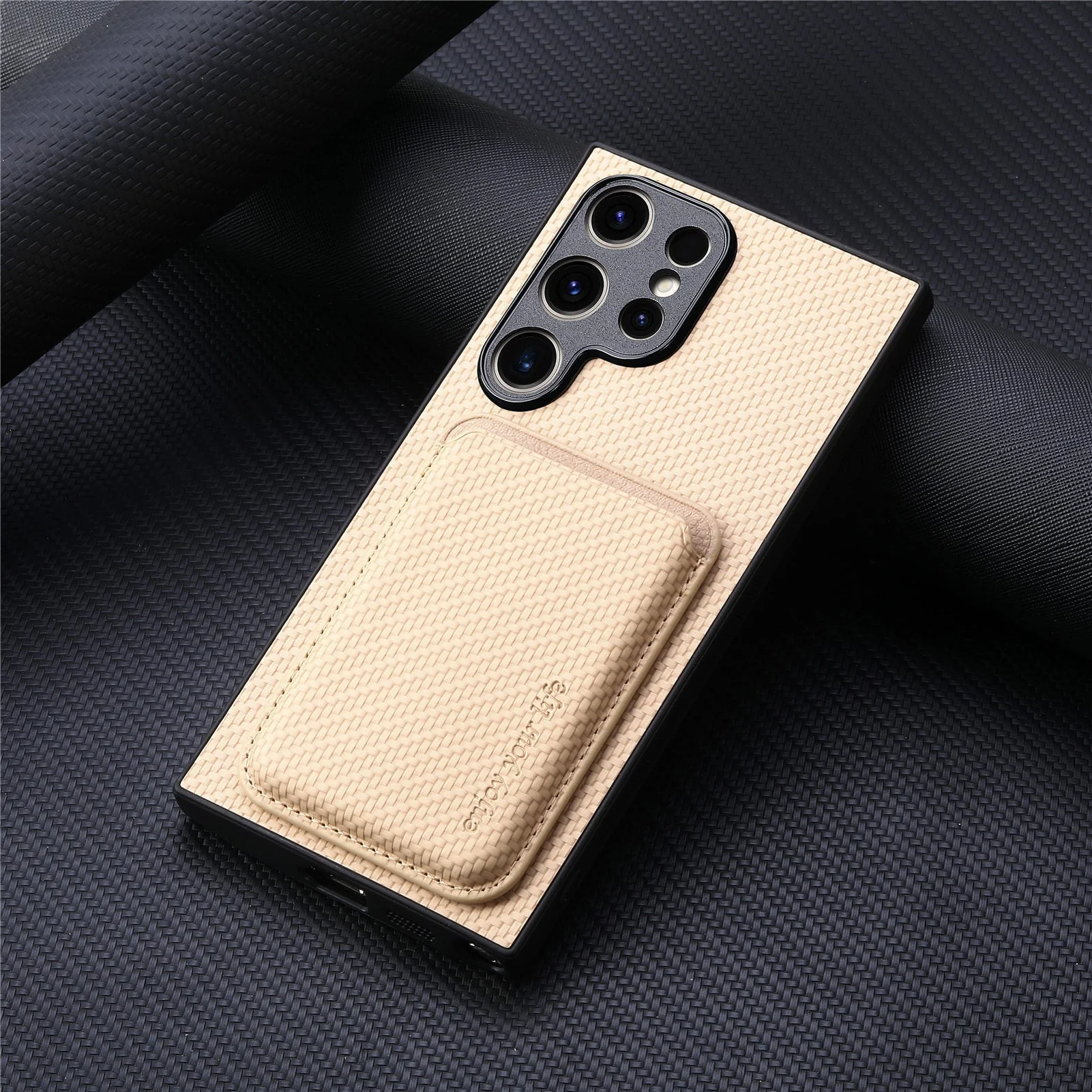 Samsung Galaxy Ultra Series Phone Case with Magnetic 2 in 1 Card Holder Leather Case - Image 12