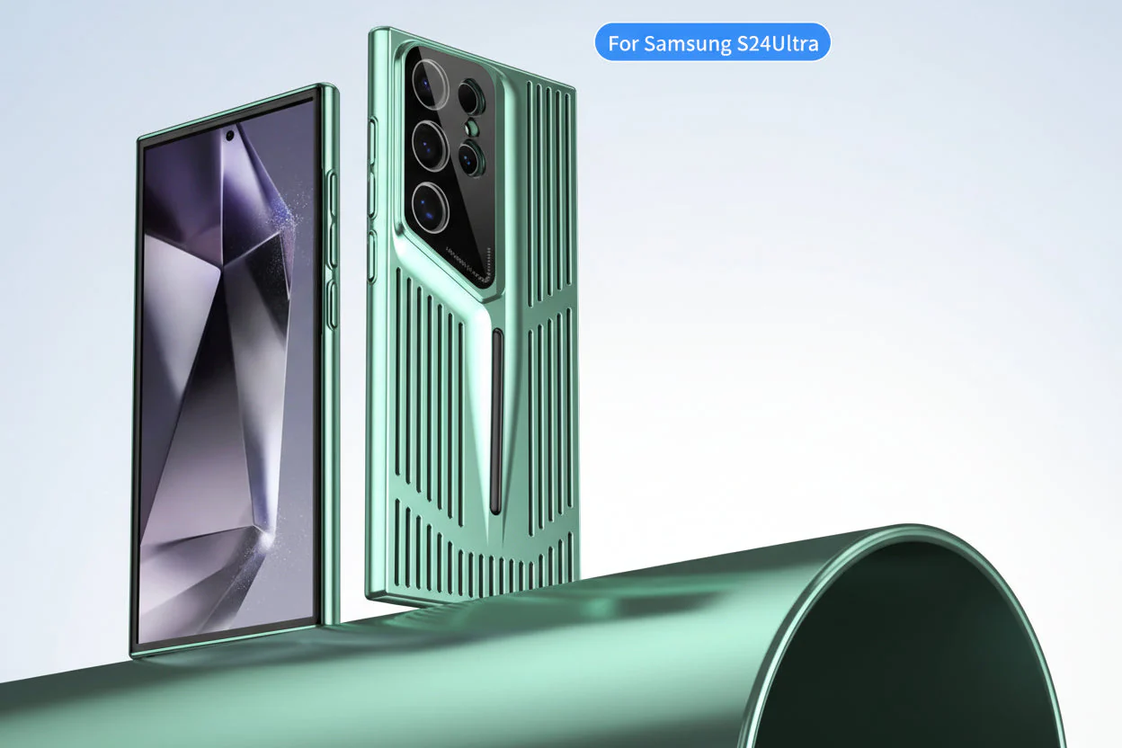 Samsung Ultra Series Blade Suitable Frosted Breathable Electroplating Case - Image 3
