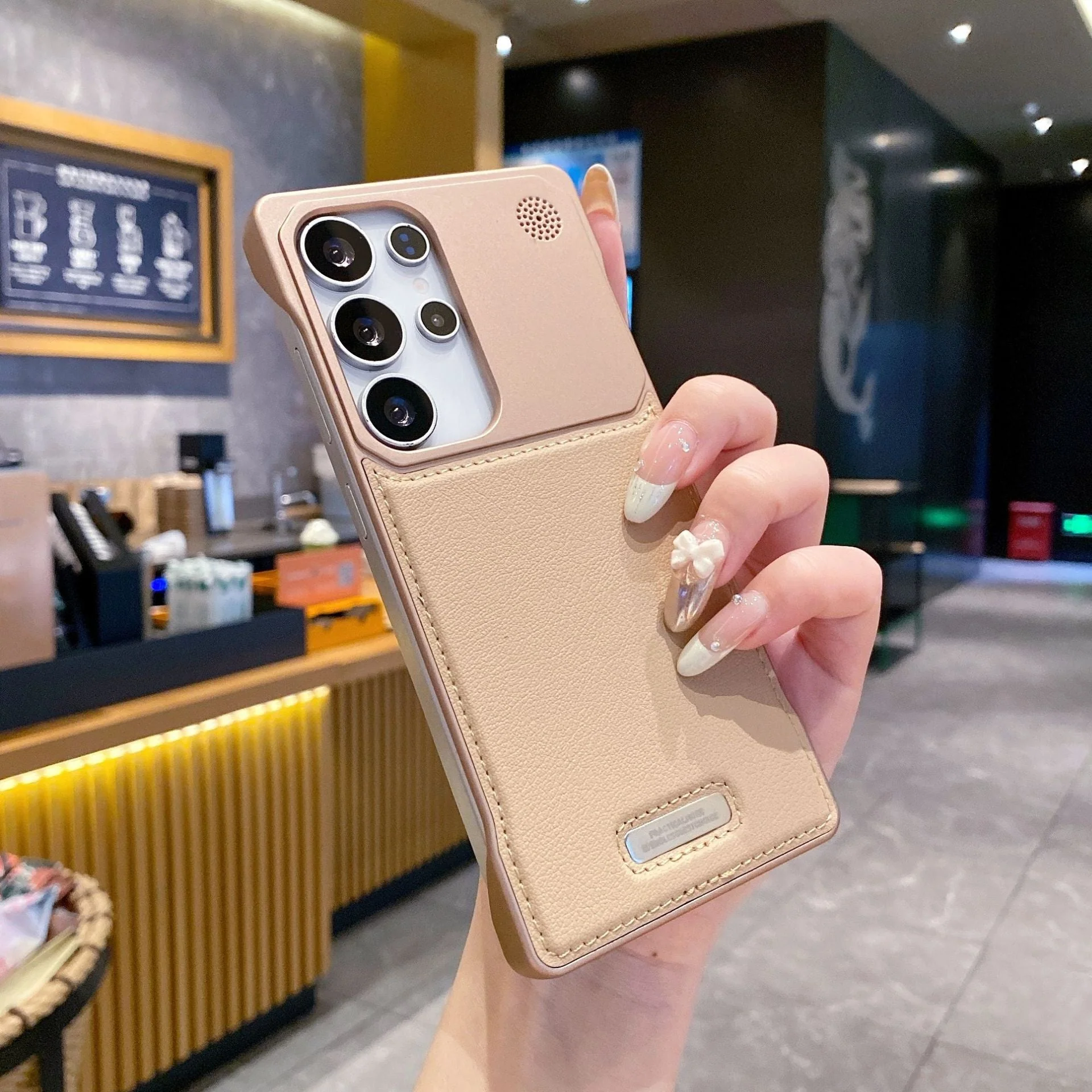 Samsung Ultra Series Skin Feel Aromatherapy Leather Mobile Case Magnetic - Image 4