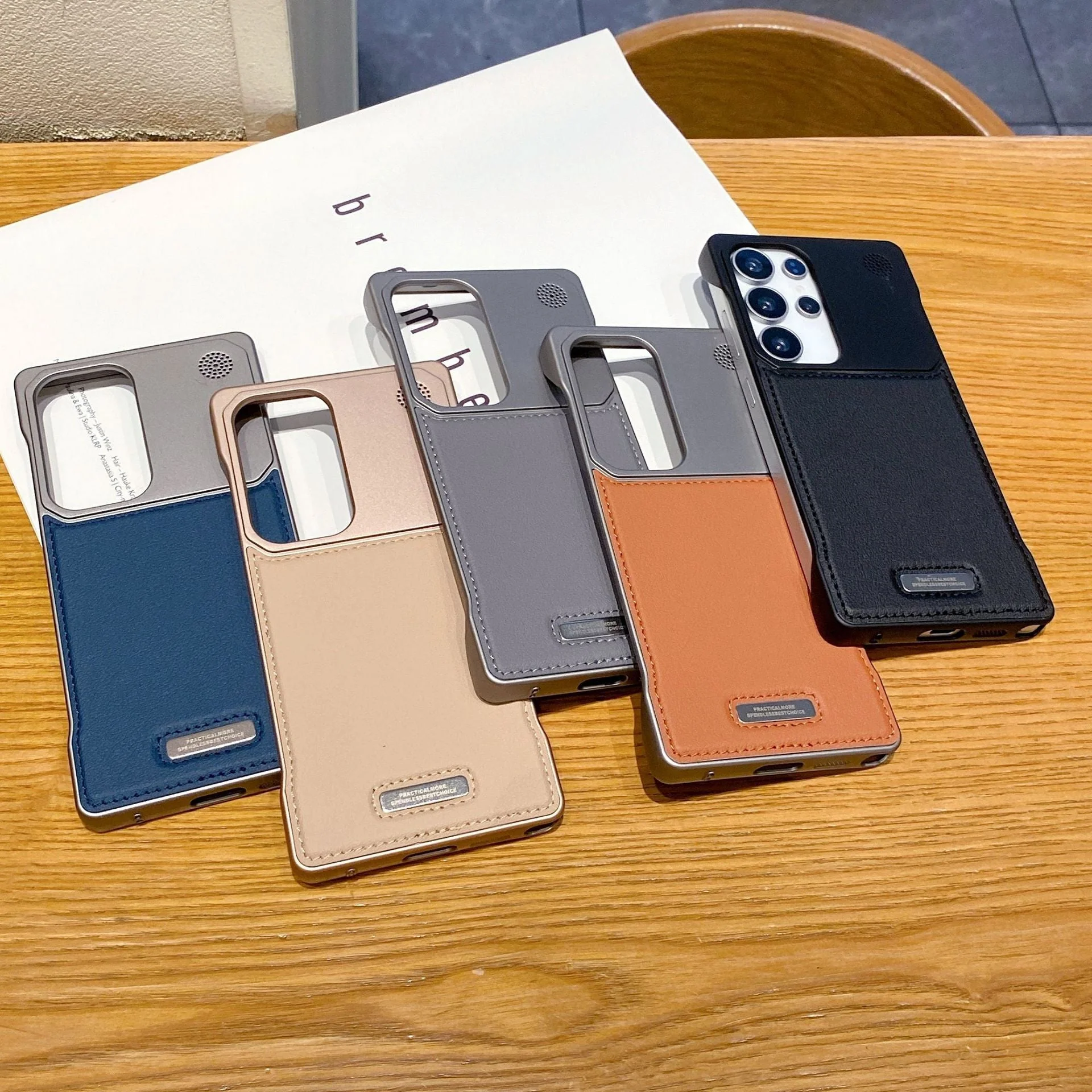 Samsung Ultra Series Skin Feel Aromatherapy Leather Mobile Case Magnetic - Image 7