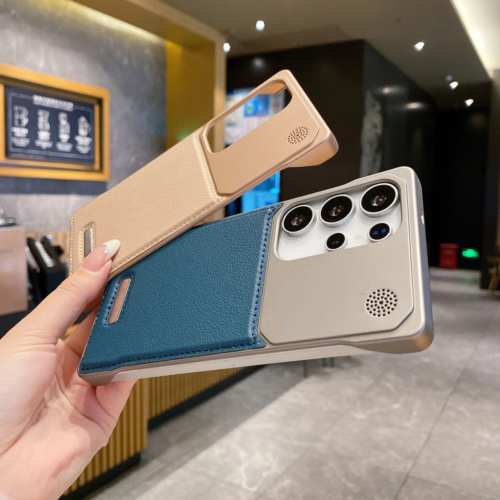 Samsung Ultra Series Skin Feel Aromatherapy Leather Mobile Case Magnetic - Image 9