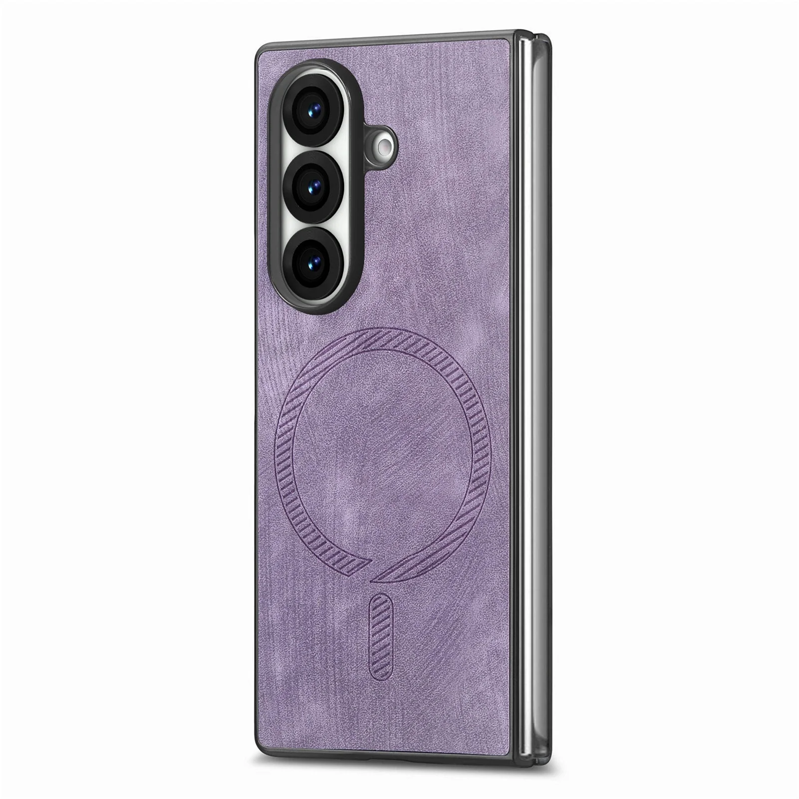 Samsung Z Fold Series civer Magnetic leather Texture Protective cover - Image 10