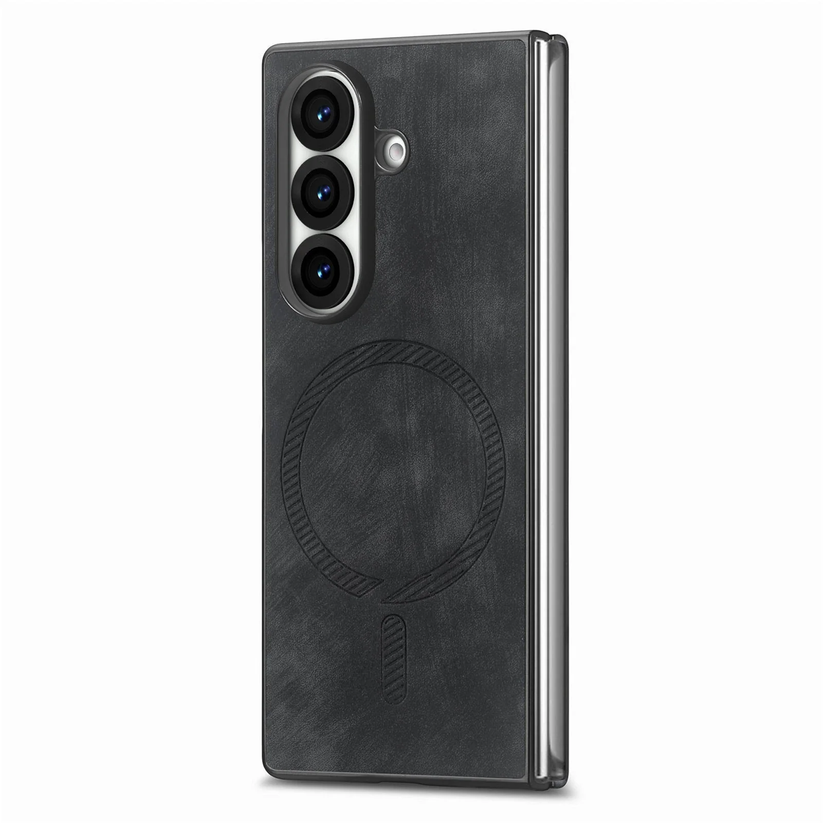 Samsung Z Fold Series civer Magnetic leather Texture Protective cover - Image 11