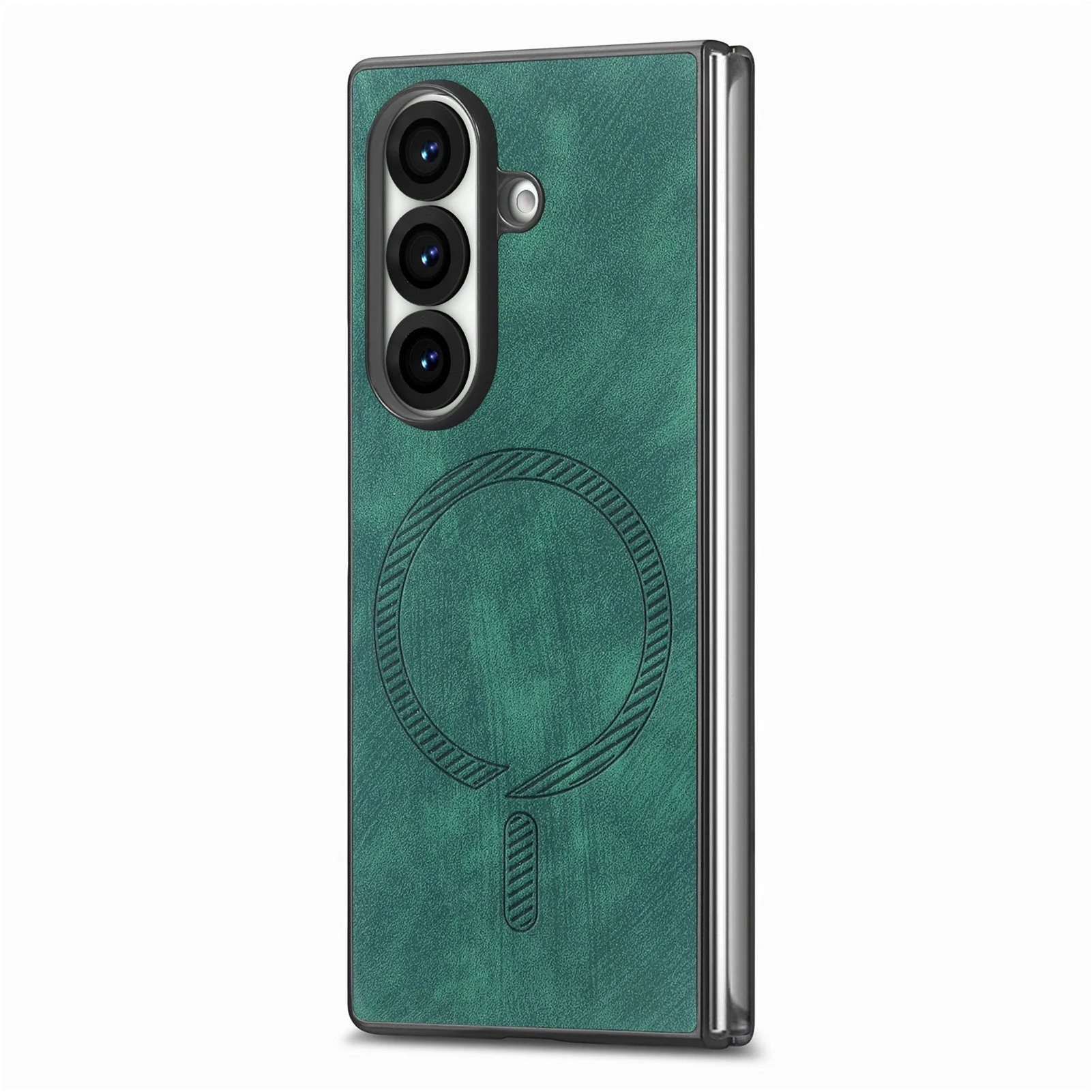 Samsung Z Fold Series civer Magnetic leather Texture Protective cover - Image 12