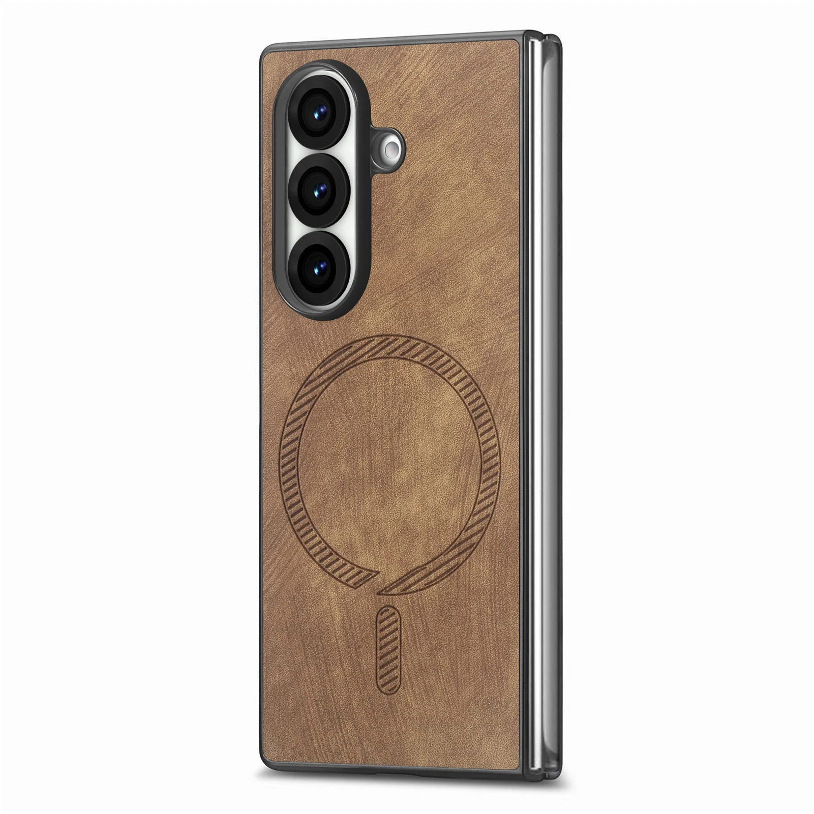 Samsung Z Fold Series civer Magnetic leather Texture Protective cover - Image 14