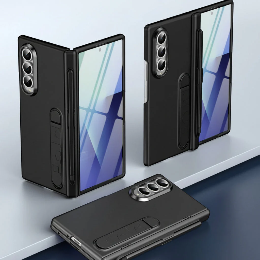 Samsung Z Fold Series Cover with Intergrated Film Solid Color - Image 7