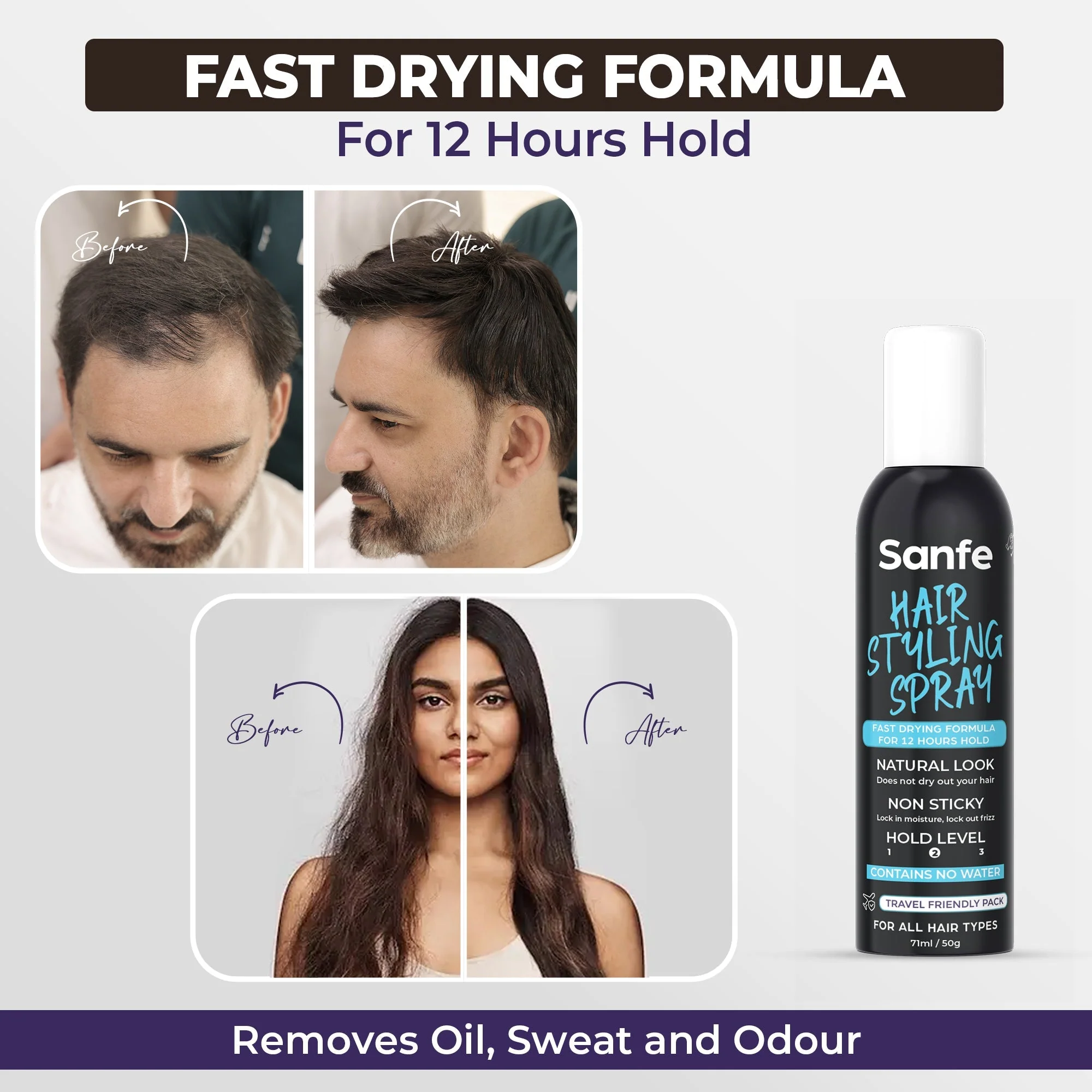 Sanfe 10-Second Hair Transformation Combo - Image 3