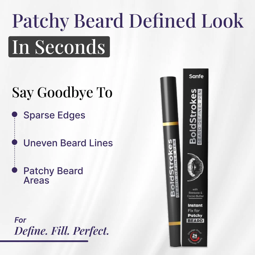 Sanfe BoldStrokes Beard Definer Pen - Image 2
