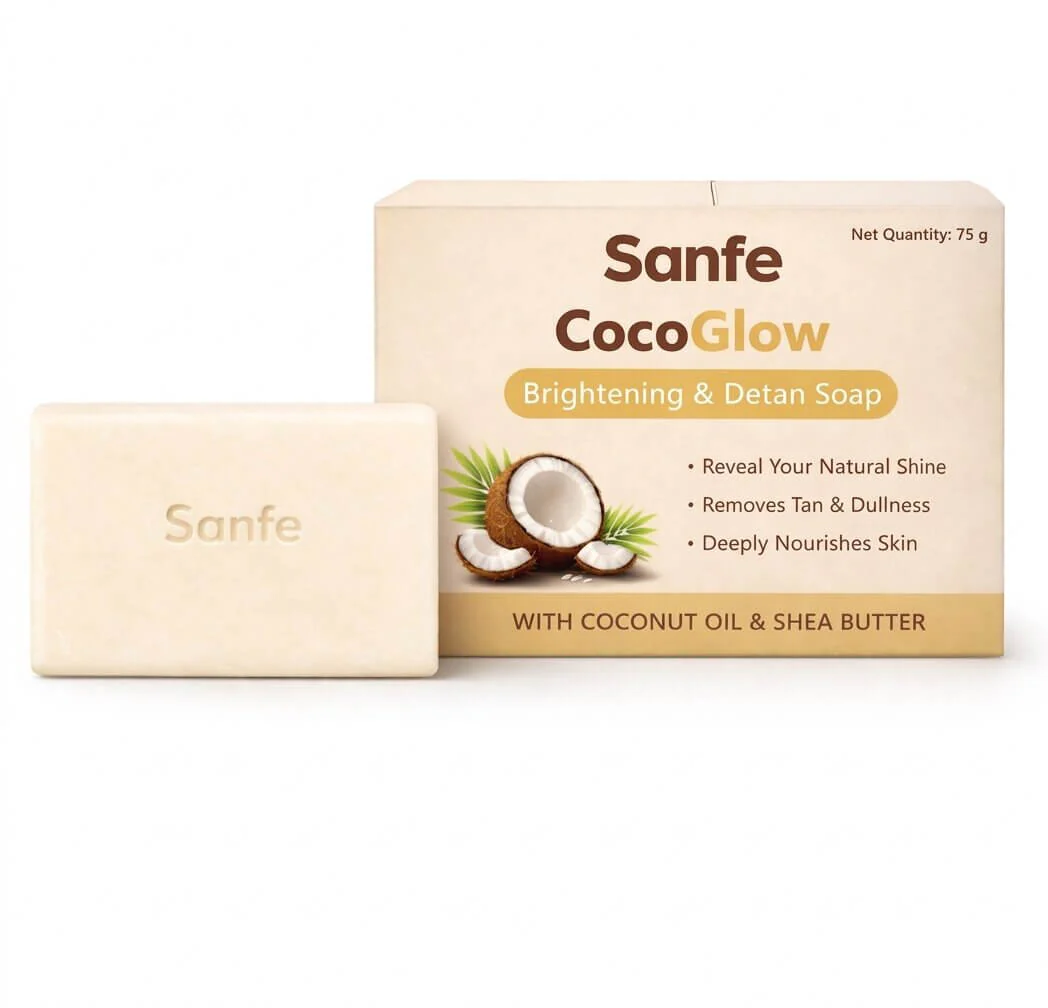 Sanfe Cocoglow Brightening & Detan Soap