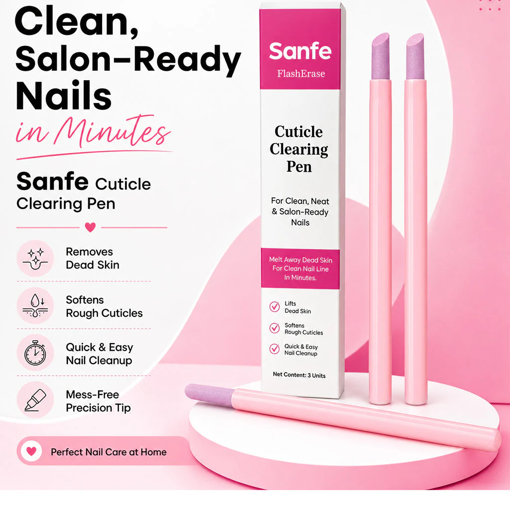 Sanfe FlashErase Cuticle Clearing Pen - Image 4