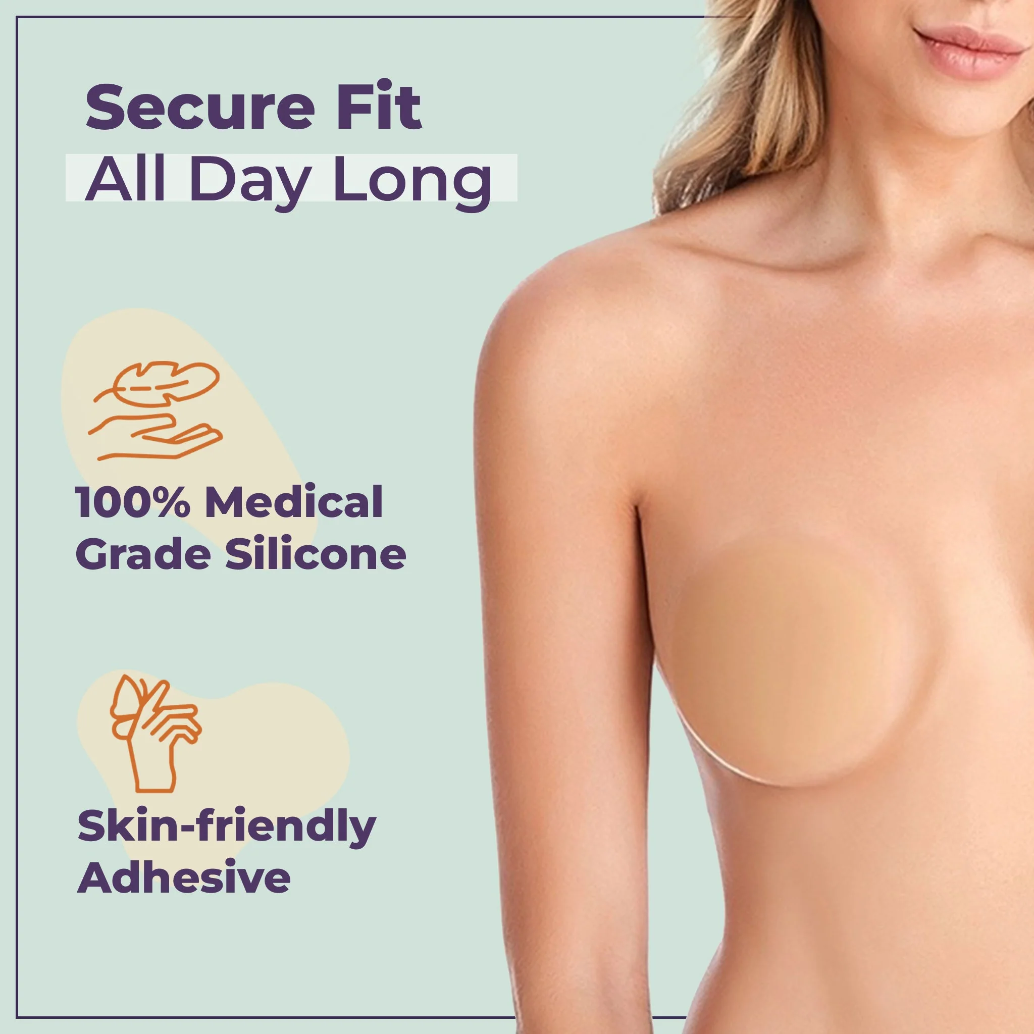 Sanfe Flix Reusable Silicone Nipple Cover - Image 4