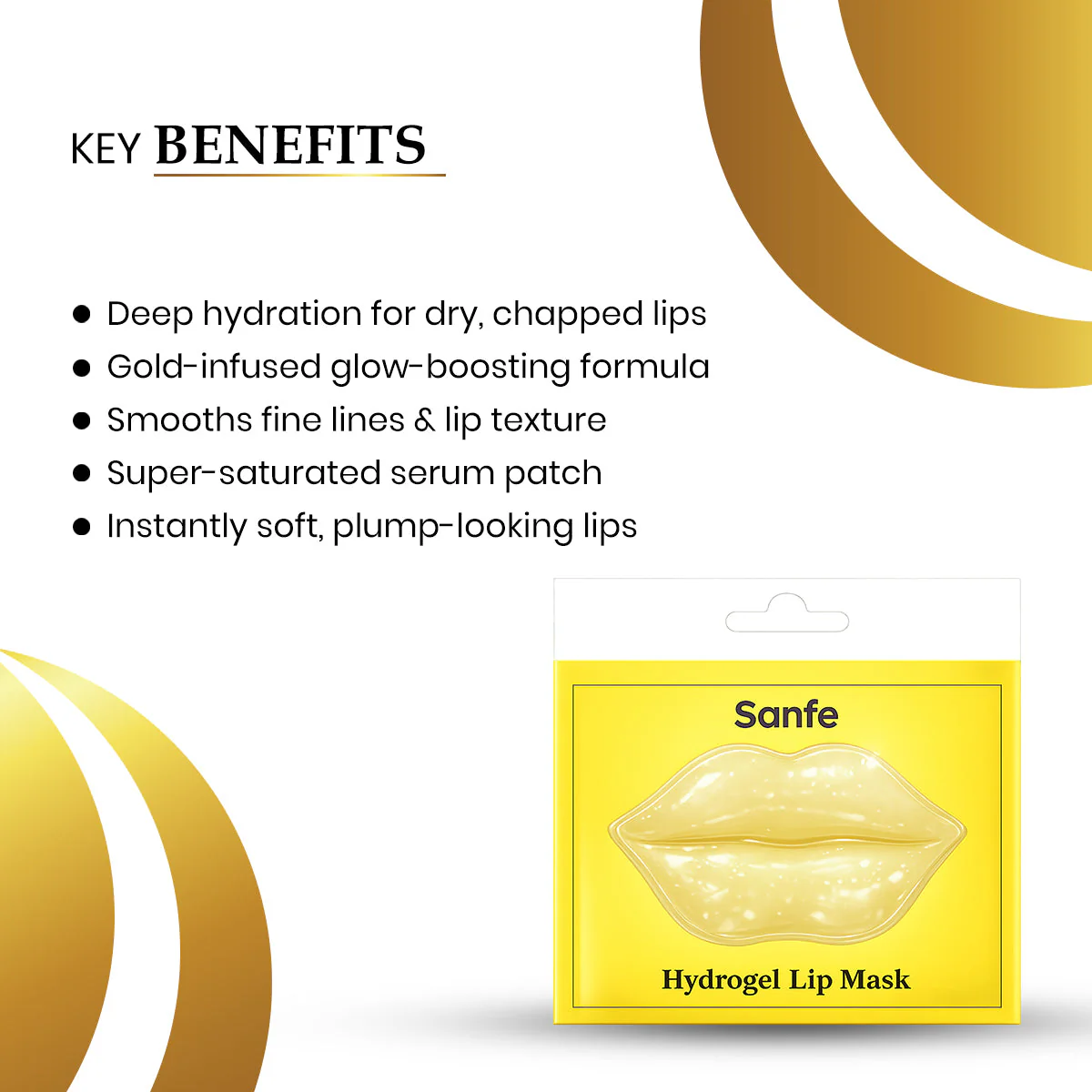 Sanfe Hydrogel Lip Mask - Image 2