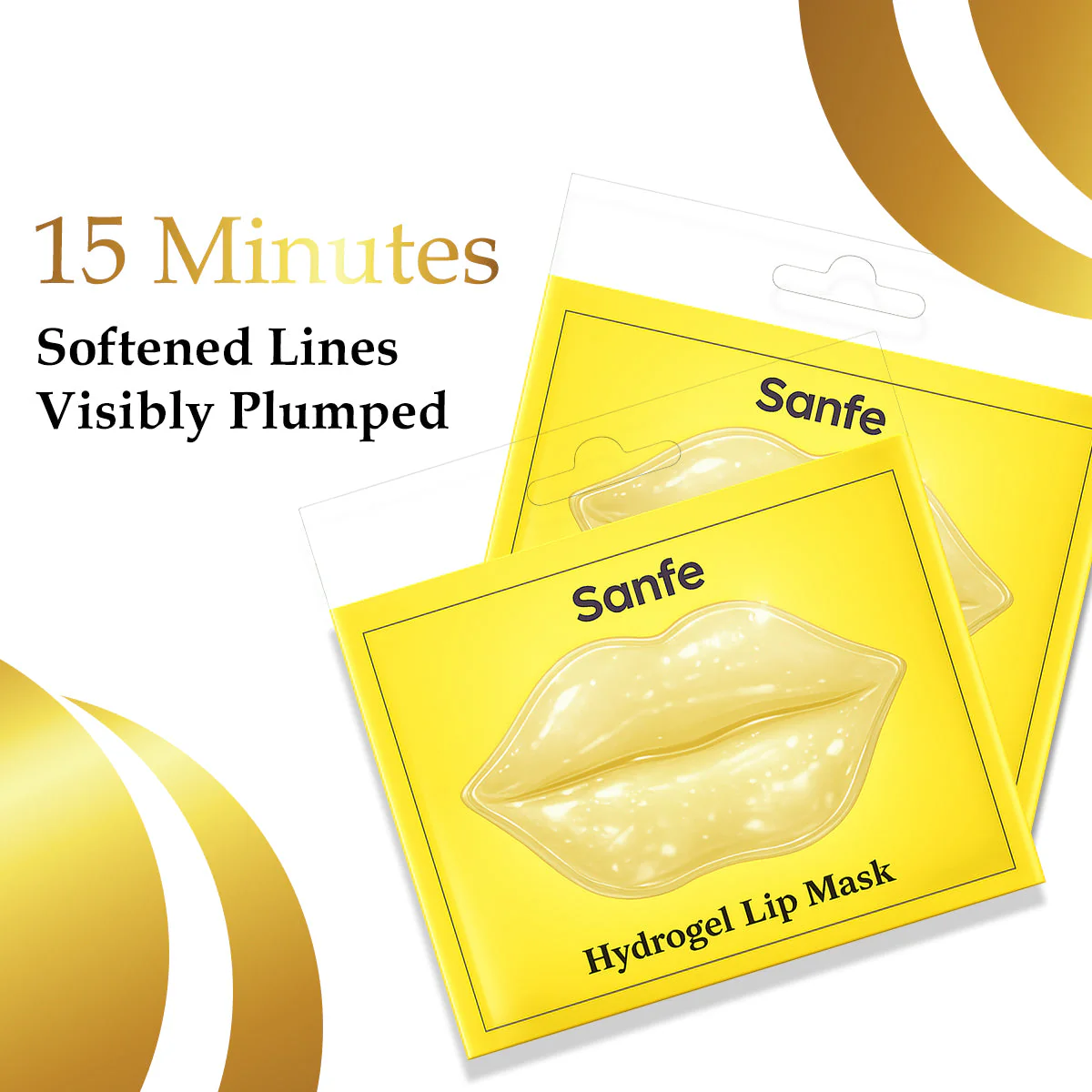 Sanfe Hydrogel Lip Mask (Pack of 6) - Image 7