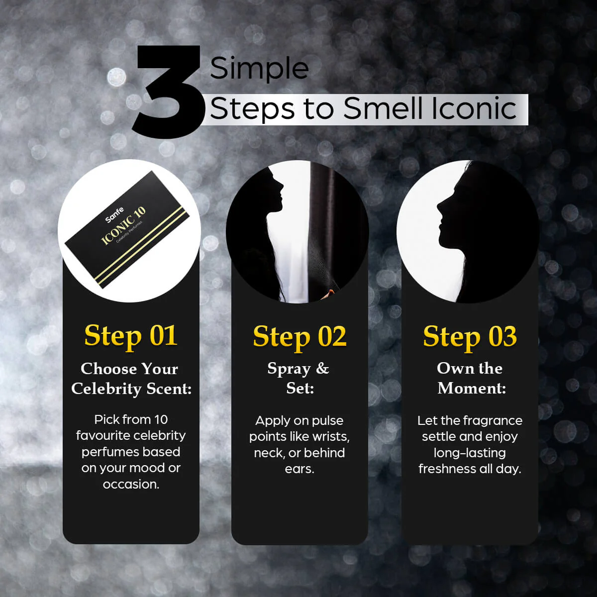 Sanfe ICONIC10 Celebrity-inspired Perfumes - Set of 10 - Image 5