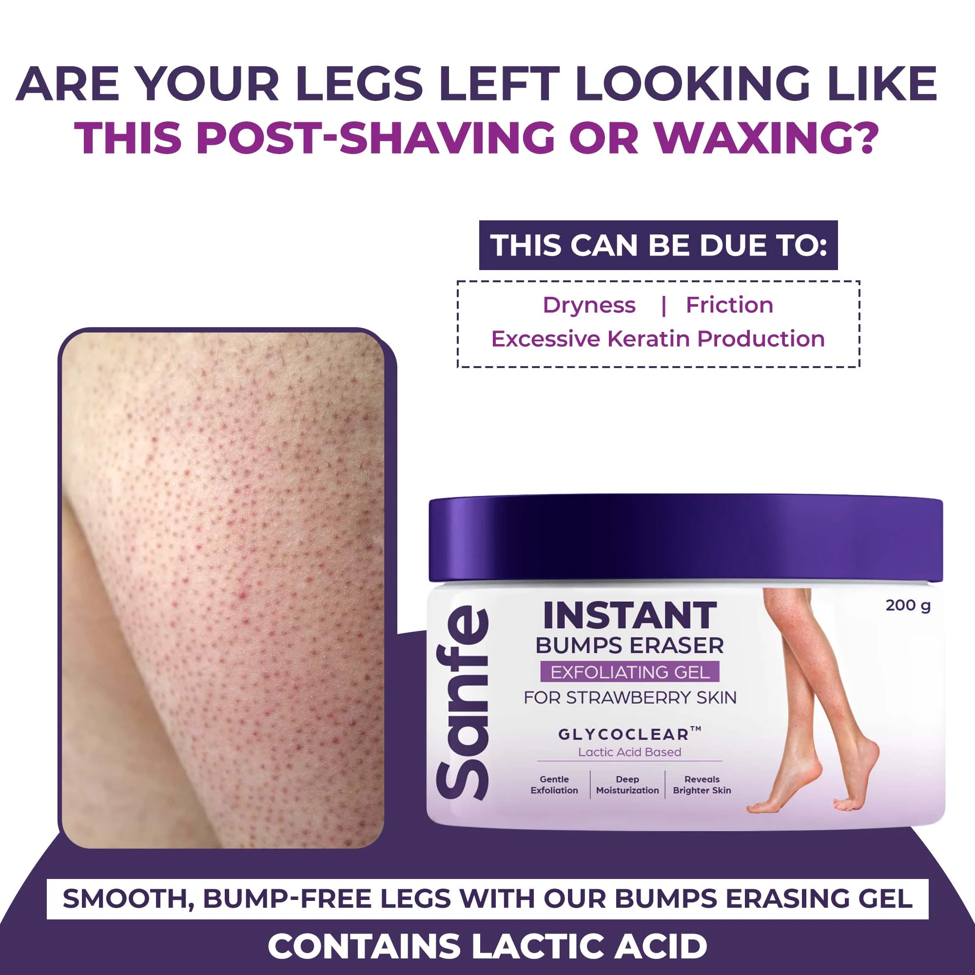 Sanfe Instant Bumps Eraser Exfoliating Gel - Image 3