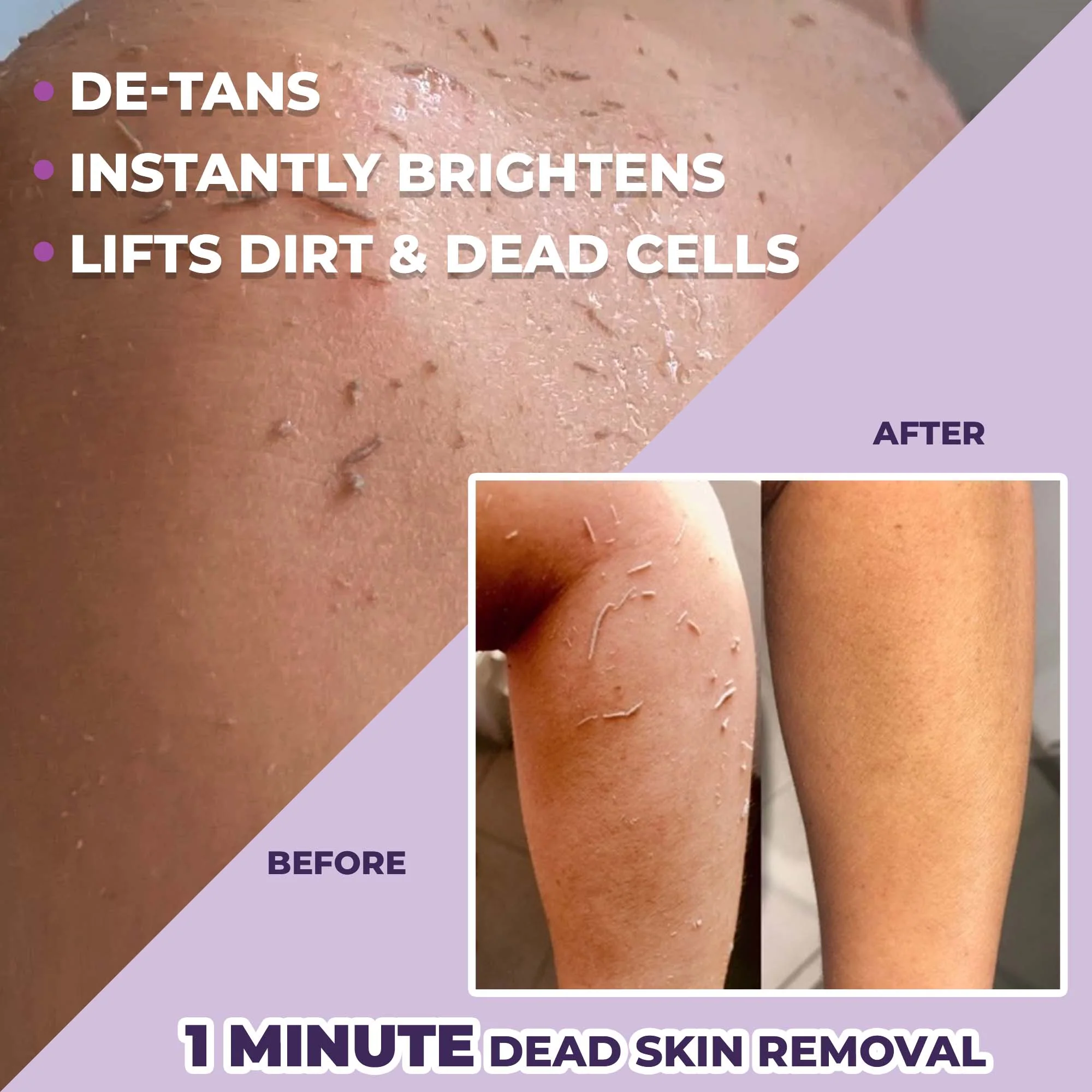 Sanfe Instant Tan & Dead Skin Removal Exfoliating Gel 200g - Image 4
