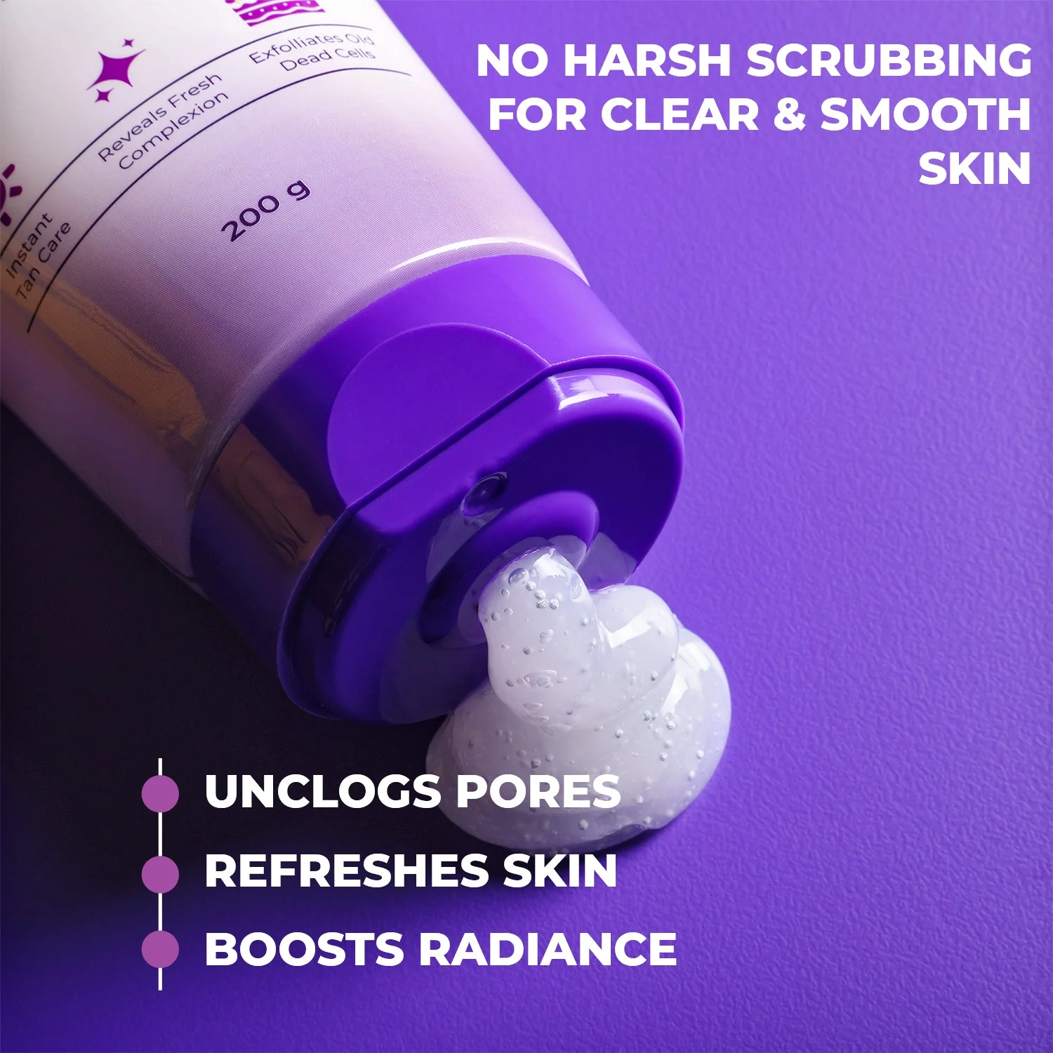 Sanfe Instant Tan & Dead Skin Removal Exfoliating Gel 200g (Pack of 2) - Image 4