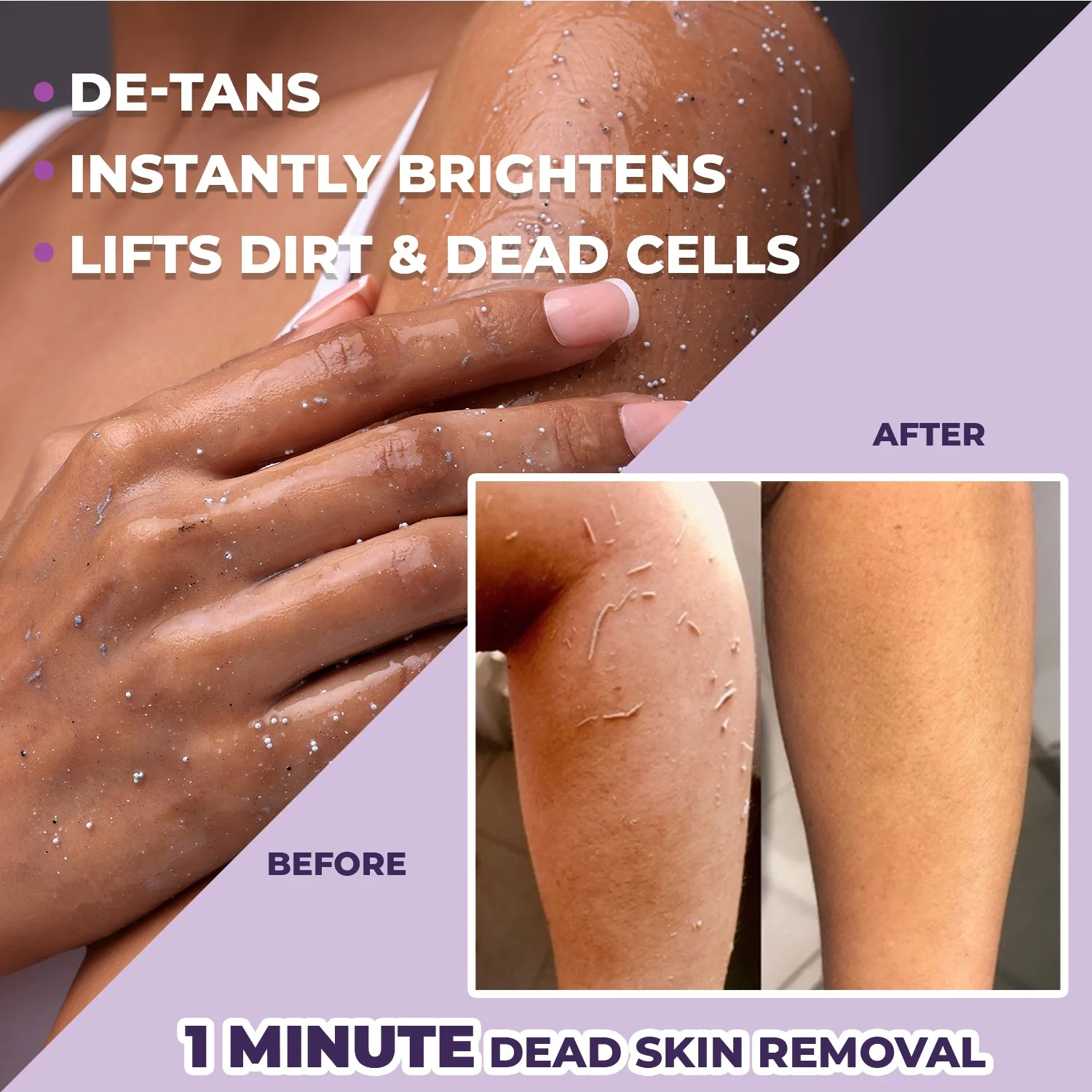 Sanfe Instant Tan & Dead Skin Removal Exfoliating Gel 200g (Pack of 2) - Image 9