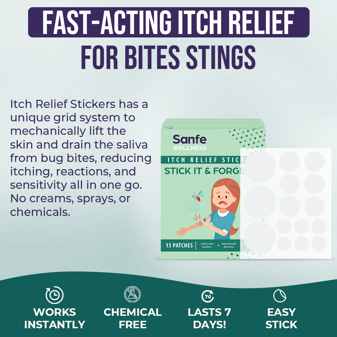 Sanfe Itch Relief Stickers - Image 2