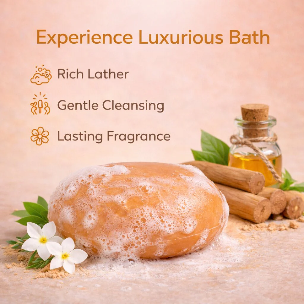 Sanfe Natural Sandalwood Soap - Image 5