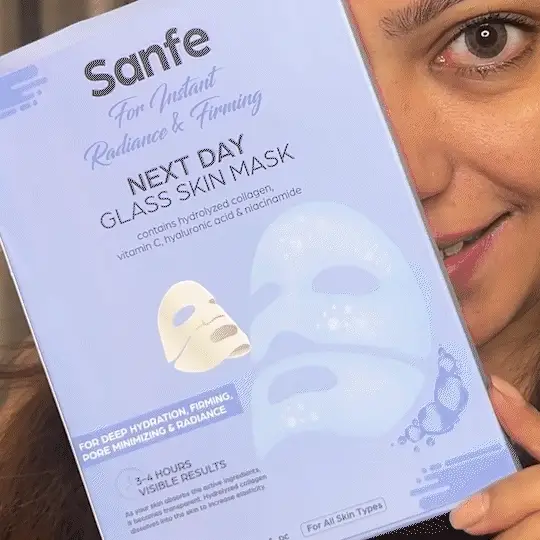 Sanfe Next Day Glass Skin Mask - Pack of 2 - Image 2