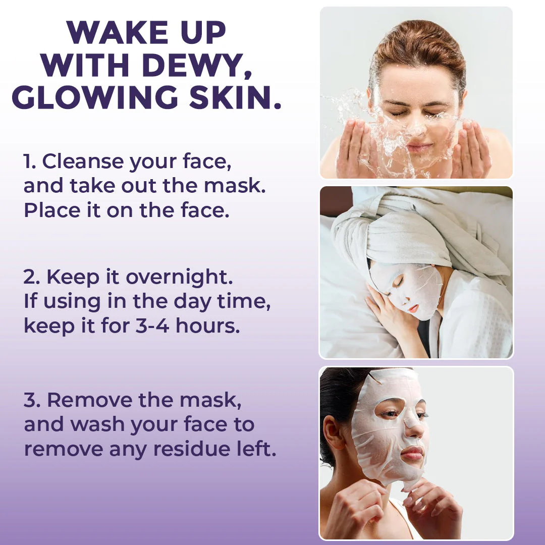 Sanfe Next Day Glass Skin Mask - Pack of 3 - Image 6