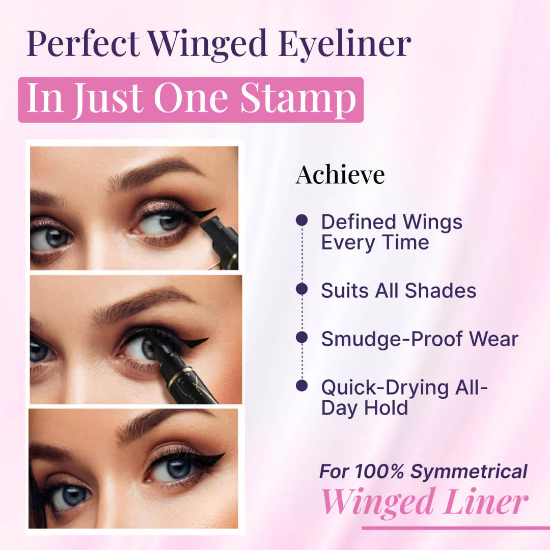 Sanfe Wink Eye Liner With Stamp (Pack of 3) - Image 2