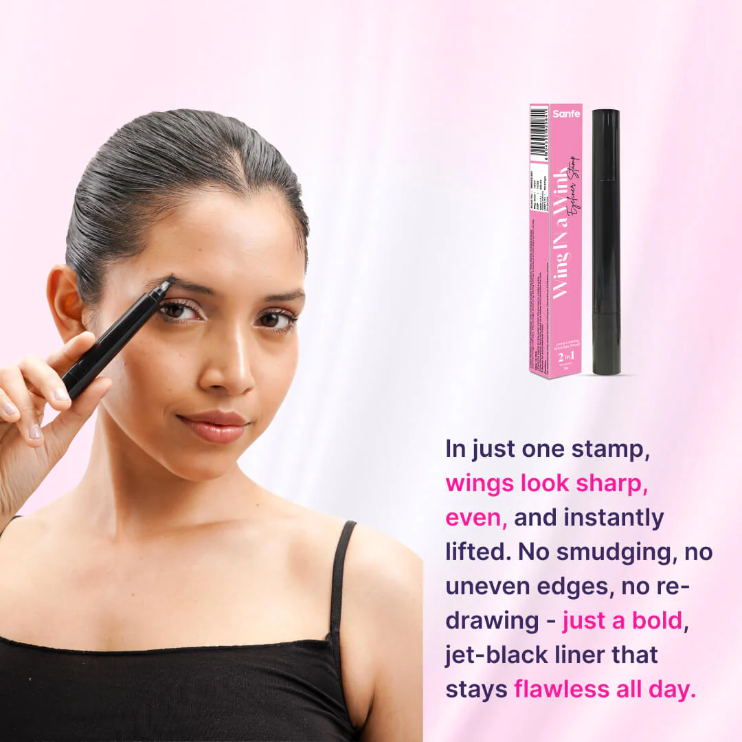 Sanfe Wink Eye Liner With Stamp (Pack of 3) - Image 4