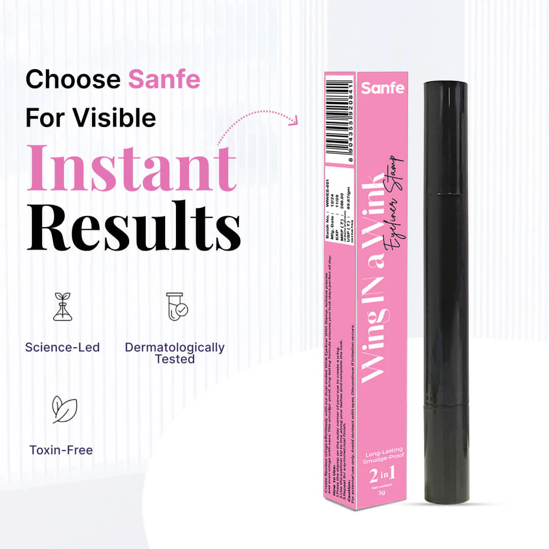 Sanfe Wink Eye Liner With Stamp (Pack of 3) - Image 5
