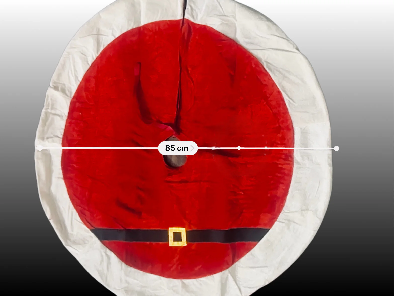 Santa christmas tree skirt - Image 2