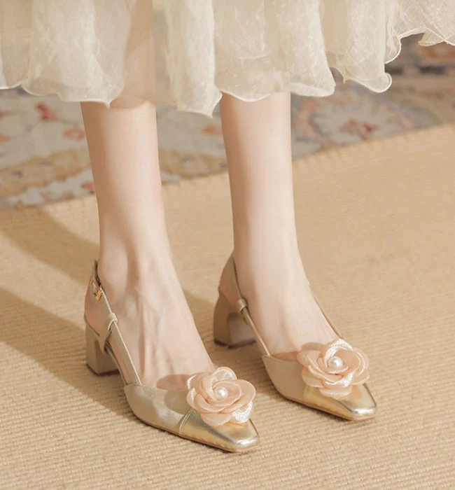Sasha Sling Back Sandals - Image 6