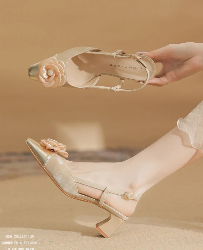 Sasha Sling Back Sandals - Image 7