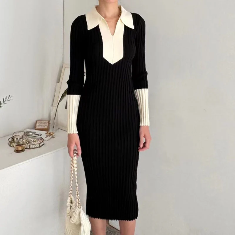 Saylor Knit Midi Dress