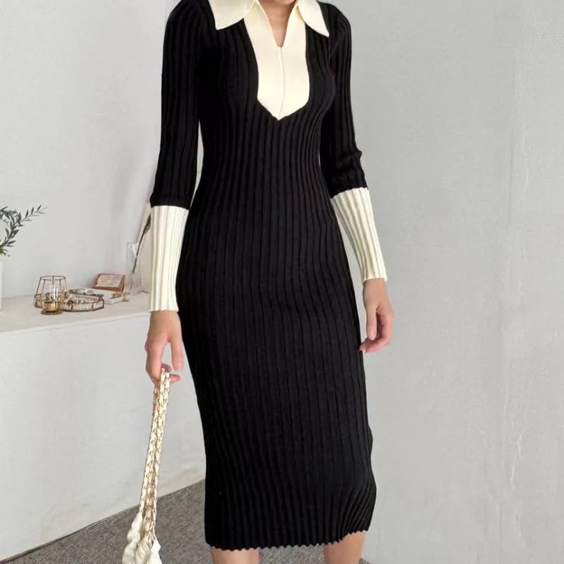 Saylor Knit Midi Dress - Image 3