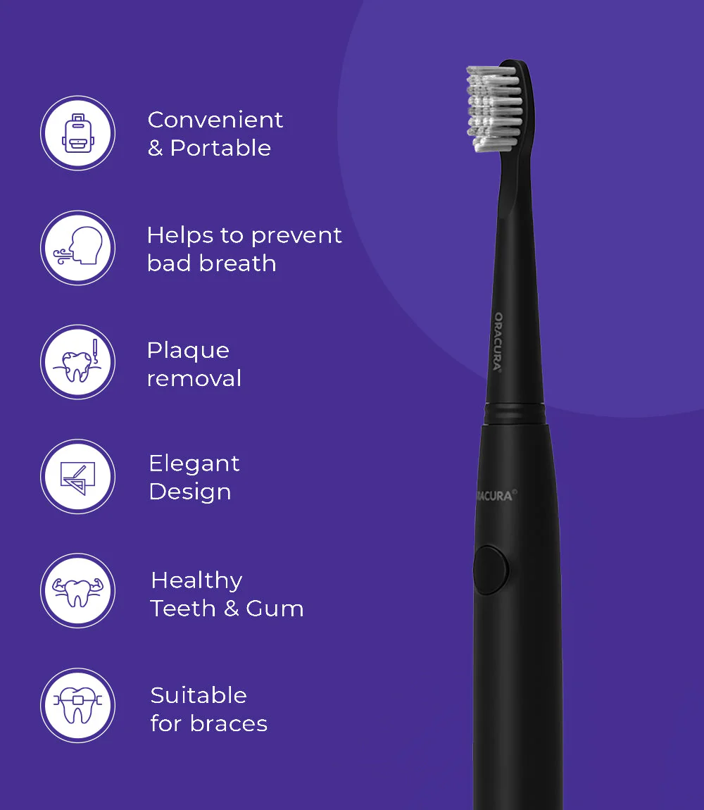 SB100 Sonic Lite Battery Operated Electric Toothbrush - Image 4